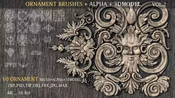 Ornament Brush-vol02
