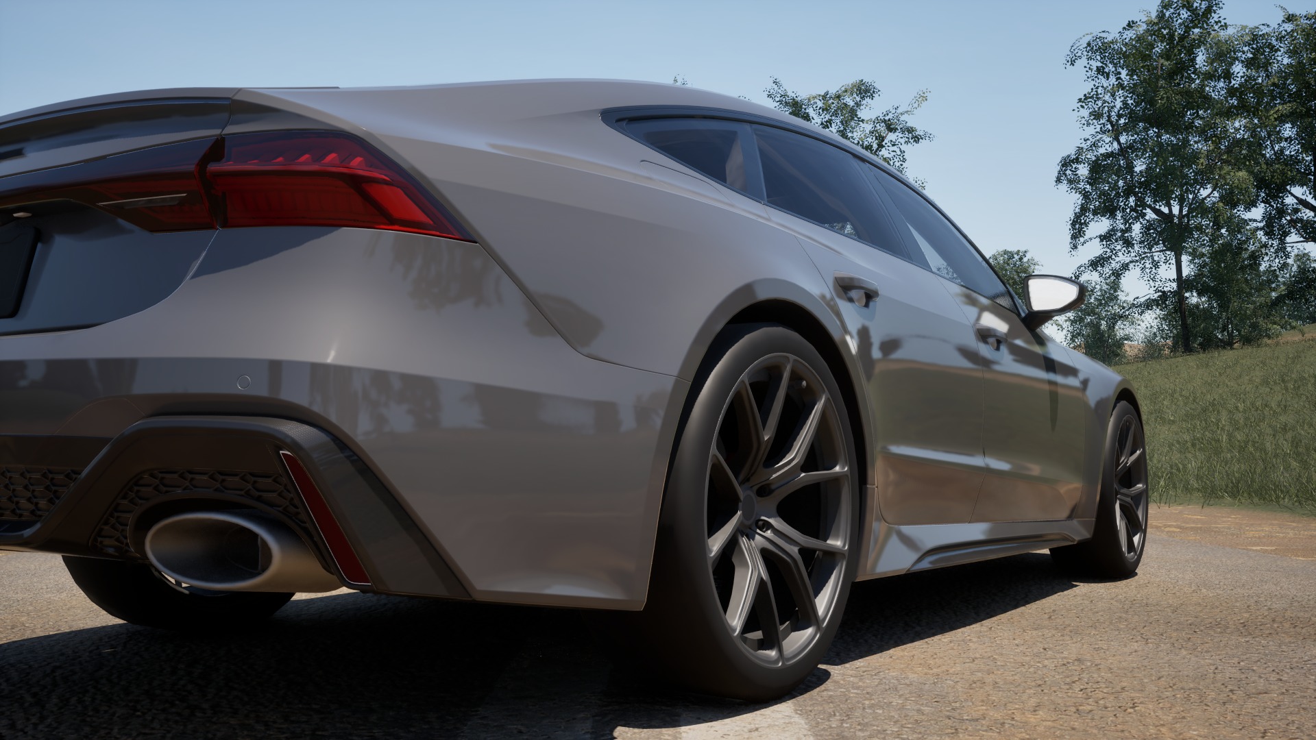 Audi RS7 C8 Low-poly 3D model_12
