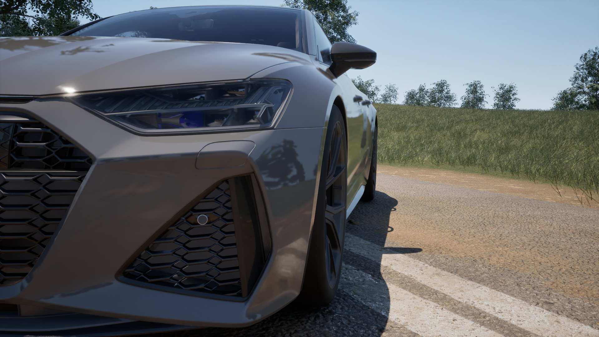 Audi RS7 C8 Low-poly 3D model_14