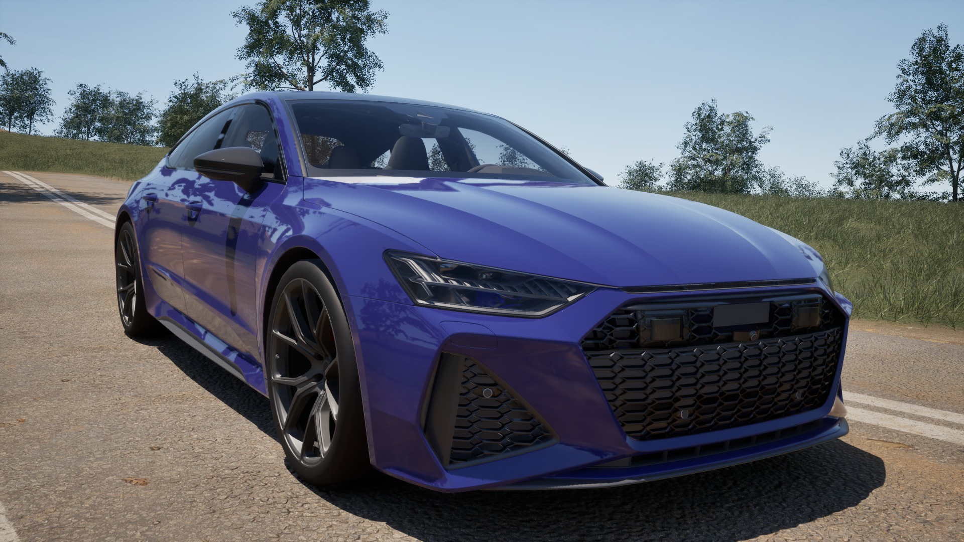 Audi RS7 C8 Low-poly 3D model_15