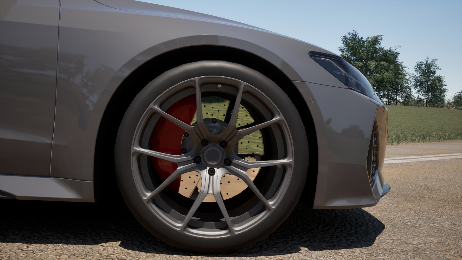 Audi RS7 C8 Low-poly 3D model_13