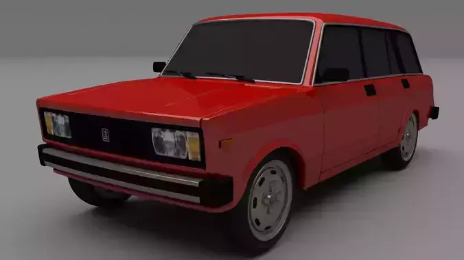 Lada Riva 3D model