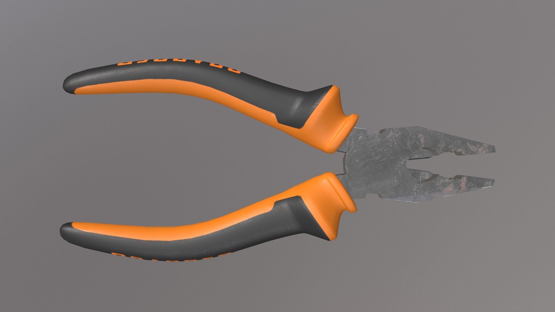 Pliers slightly worn 3D model_6