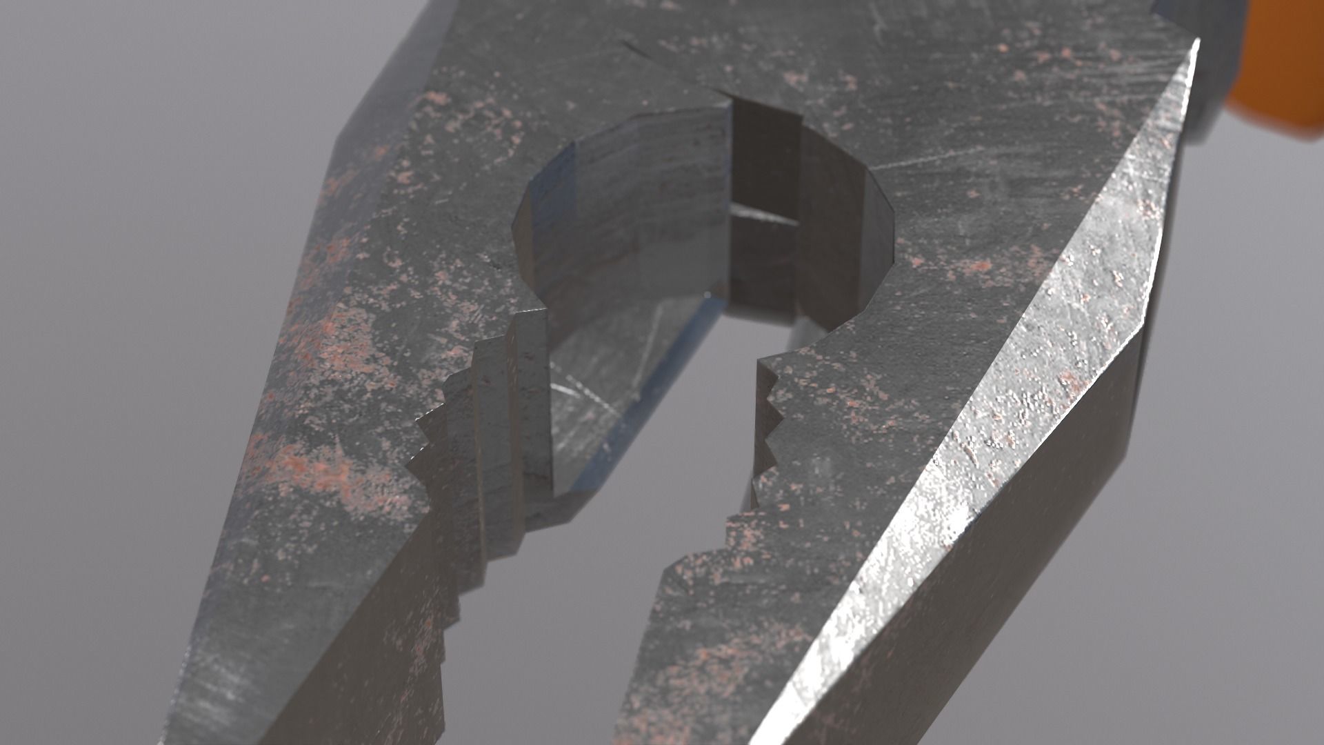 Pliers slightly worn 3D model_11