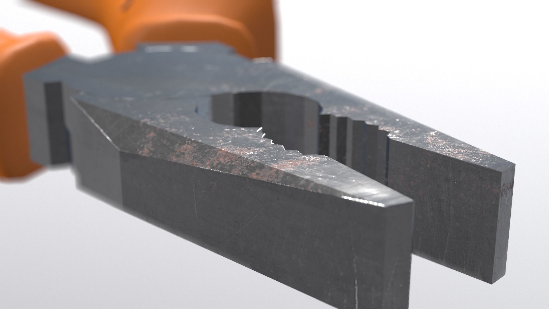 Pliers slightly worn 3D model_13