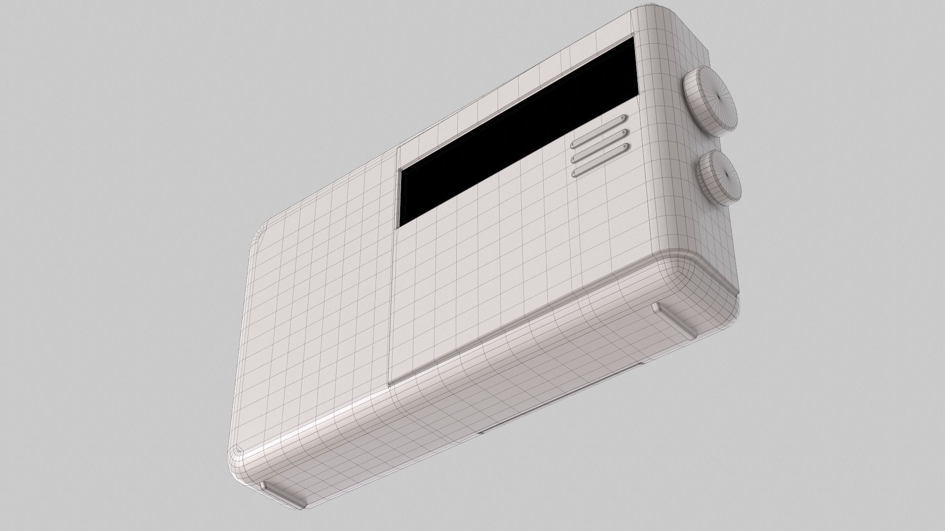 Radio Multi Colored - Version 2 Low-poly 3D model_24