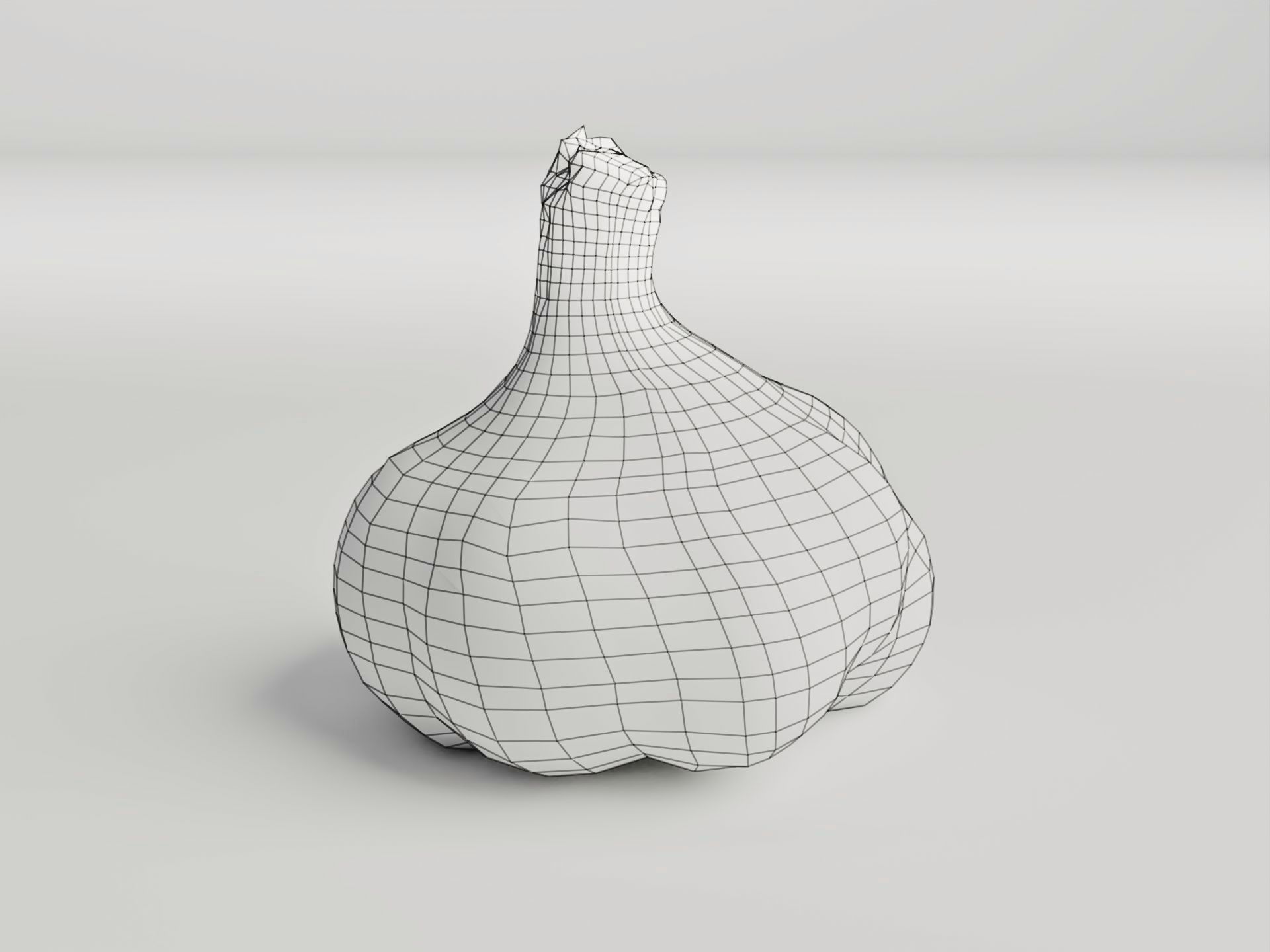 Garlic Bulb - 3D Scan Low-poly 3D model_8