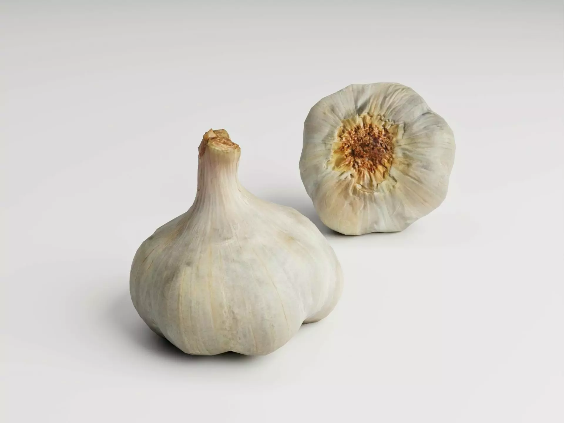 Garlic Bulb - 3D Scan Low-poly 3D model_0