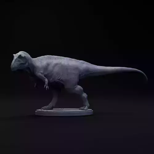 Acrocanthosaurus walking 1-35 scale pre-supported dinosaur 3D print model