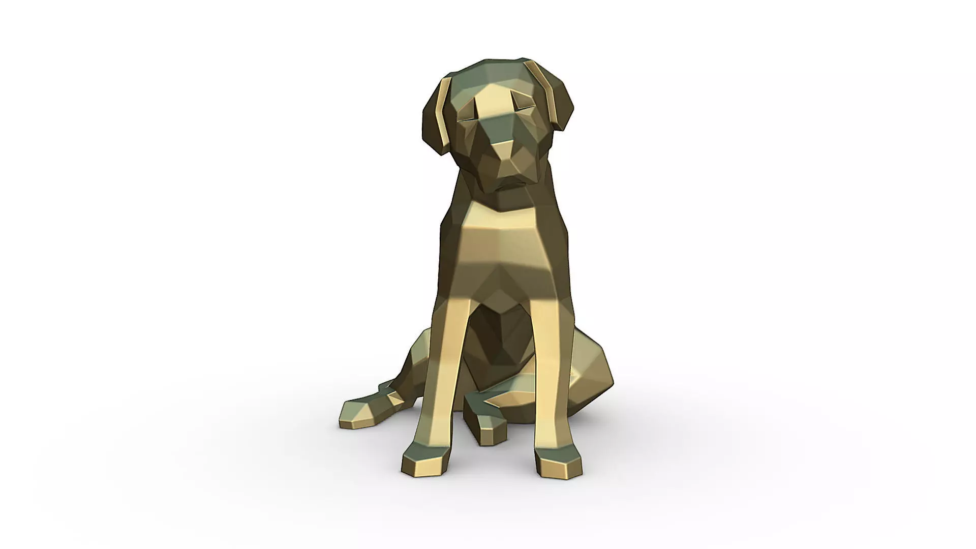 labrador 3D print model
