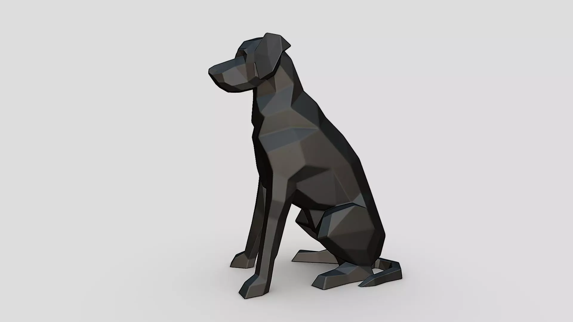 border collie labrador mix 3D print model_0