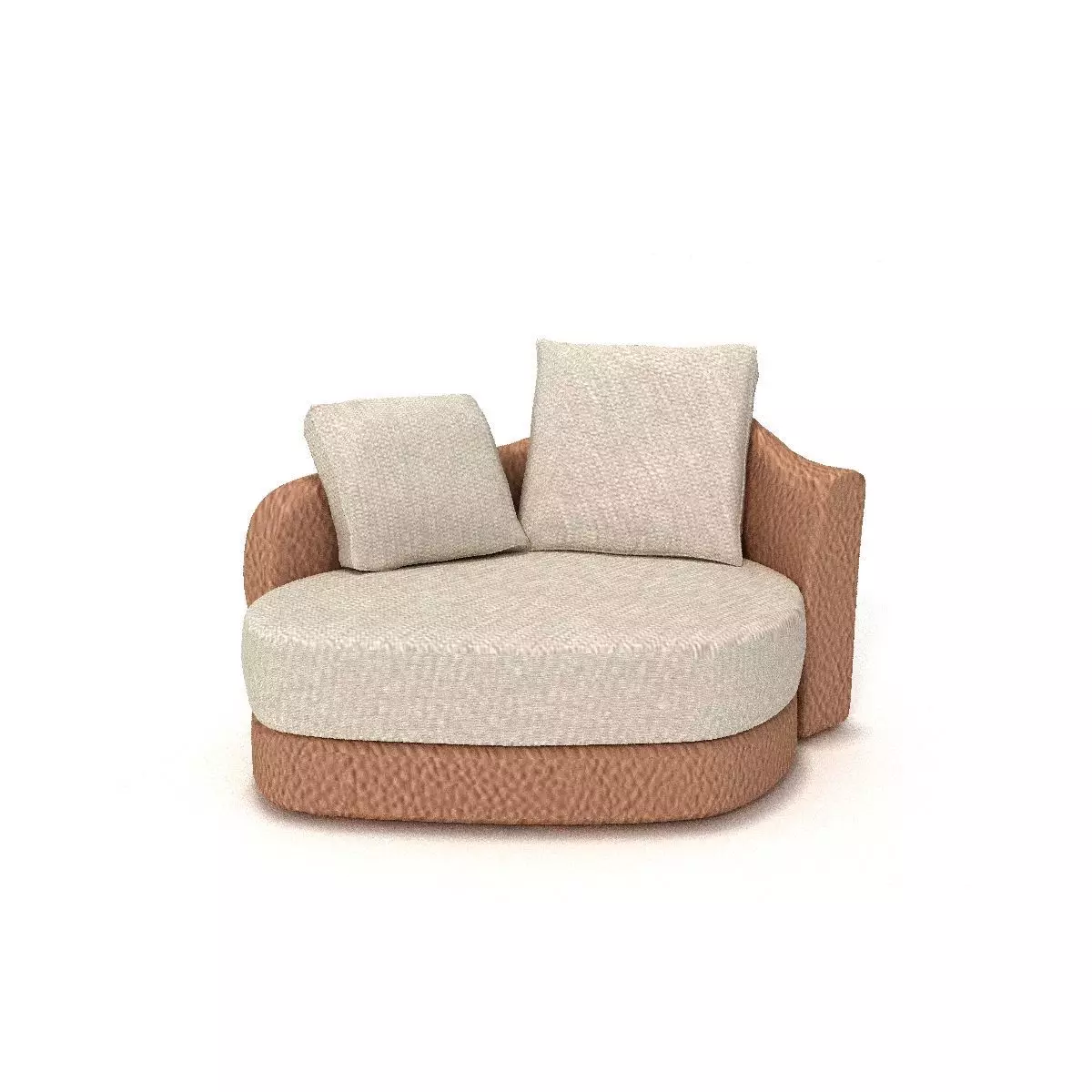 bounce accent armchair 3D model