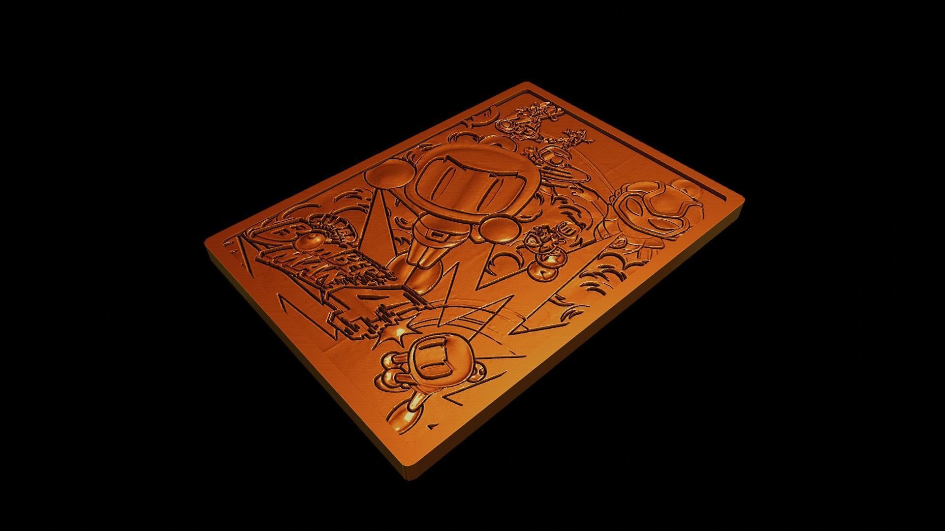 BOMBERMAN 4 - JOYSTICK STAND 3D print model_5