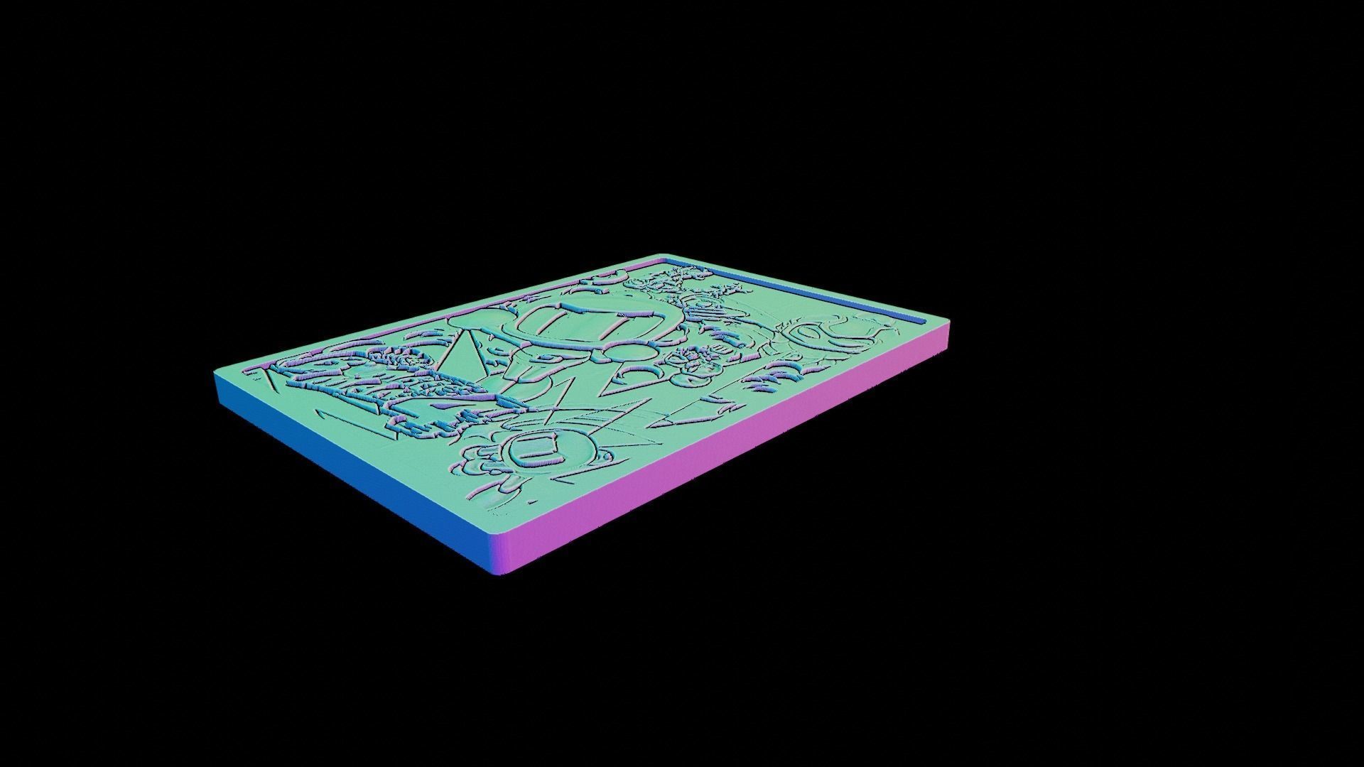 BOMBERMAN 4 - JOYSTICK STAND 3D print model_6