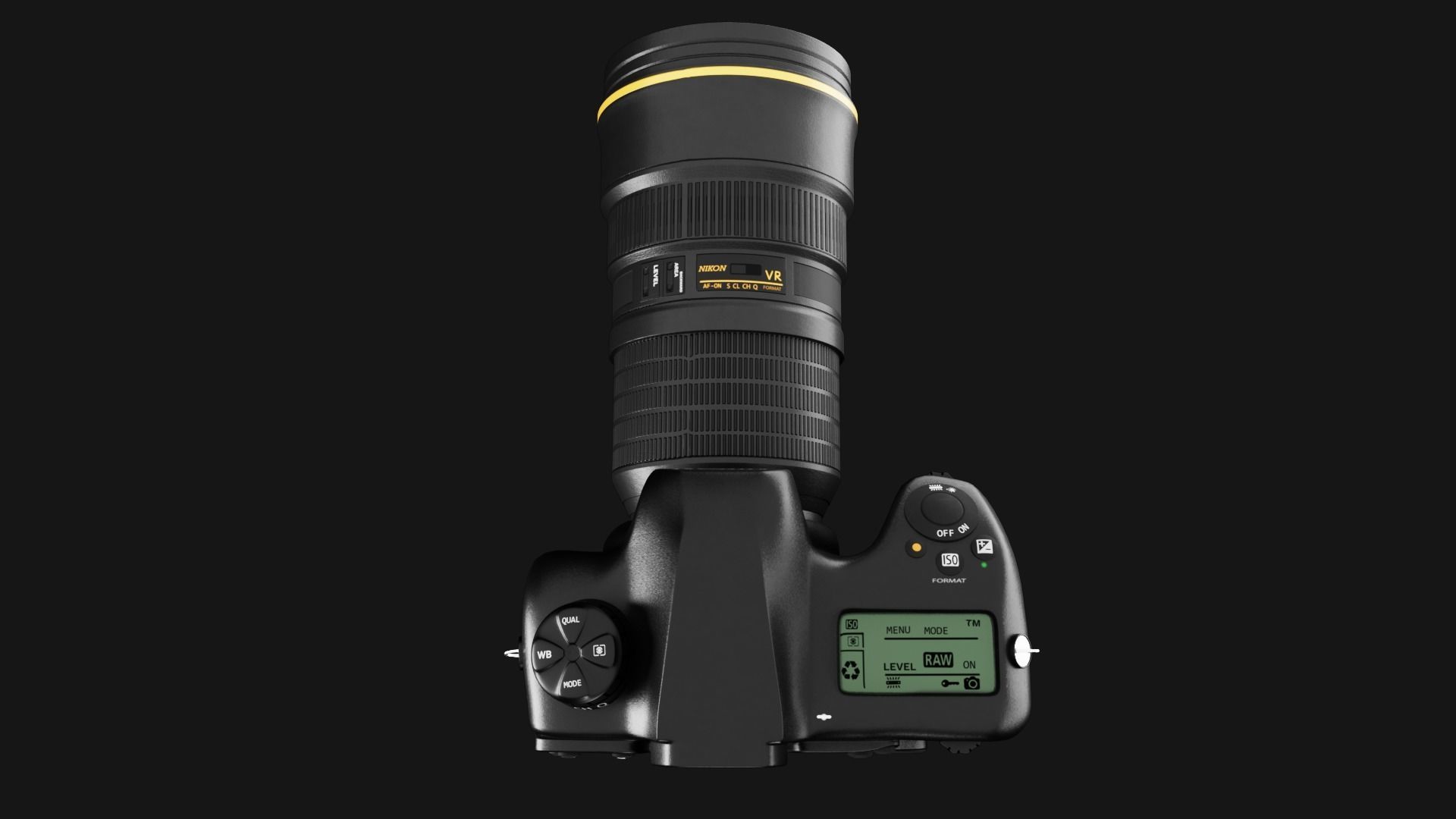Nikon D850 Camera 3D model_8
