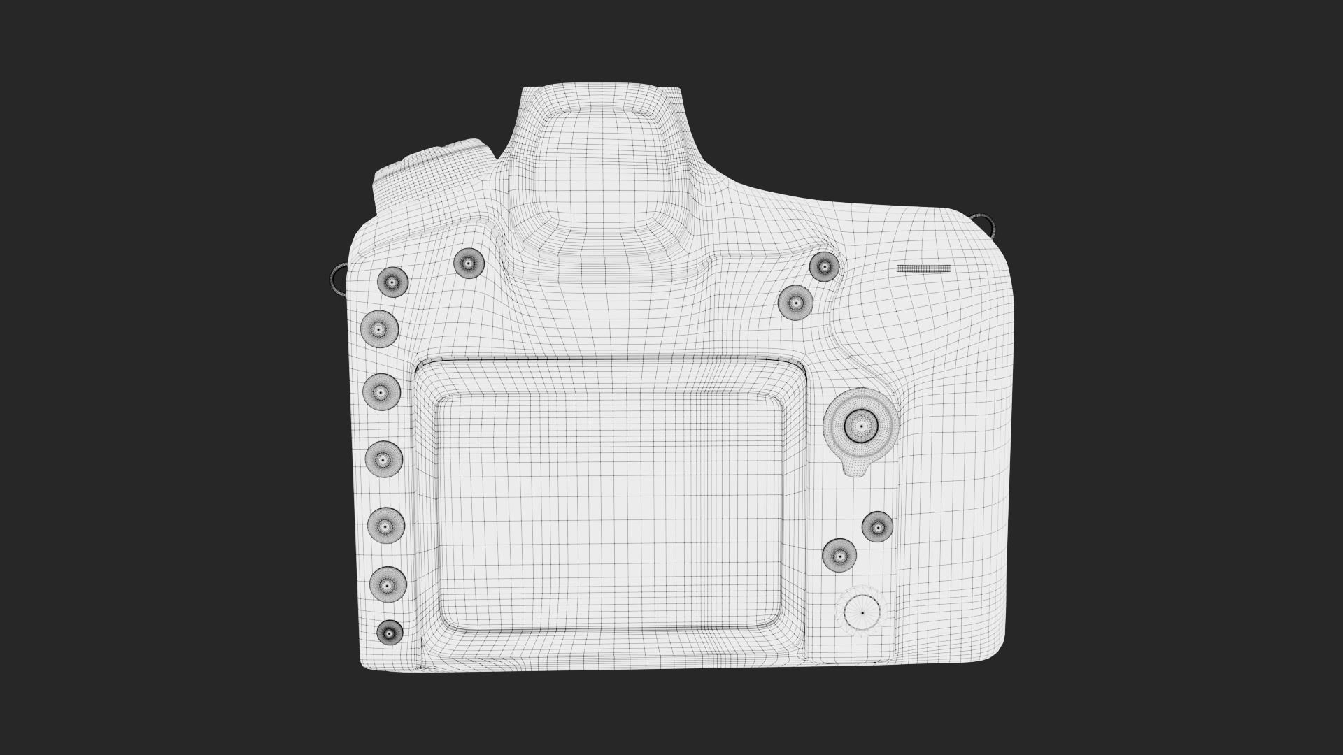 Nikon D850 Camera 3D model_10