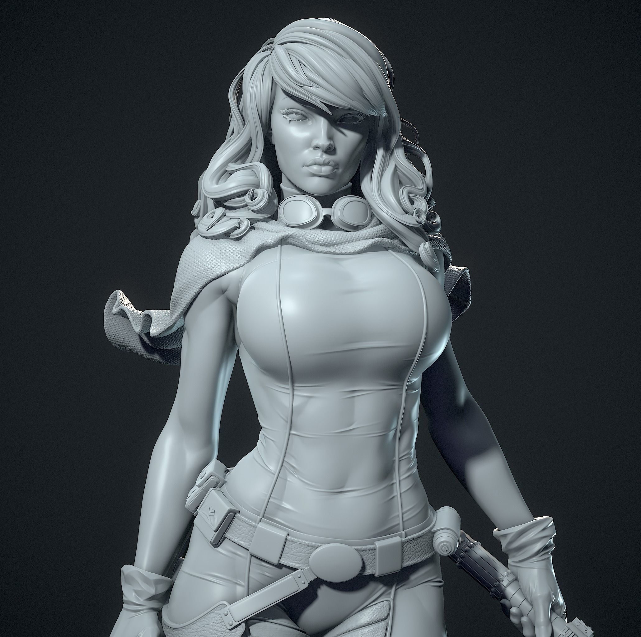 Mara Jade Skywalker with NSFW 3D print model_20