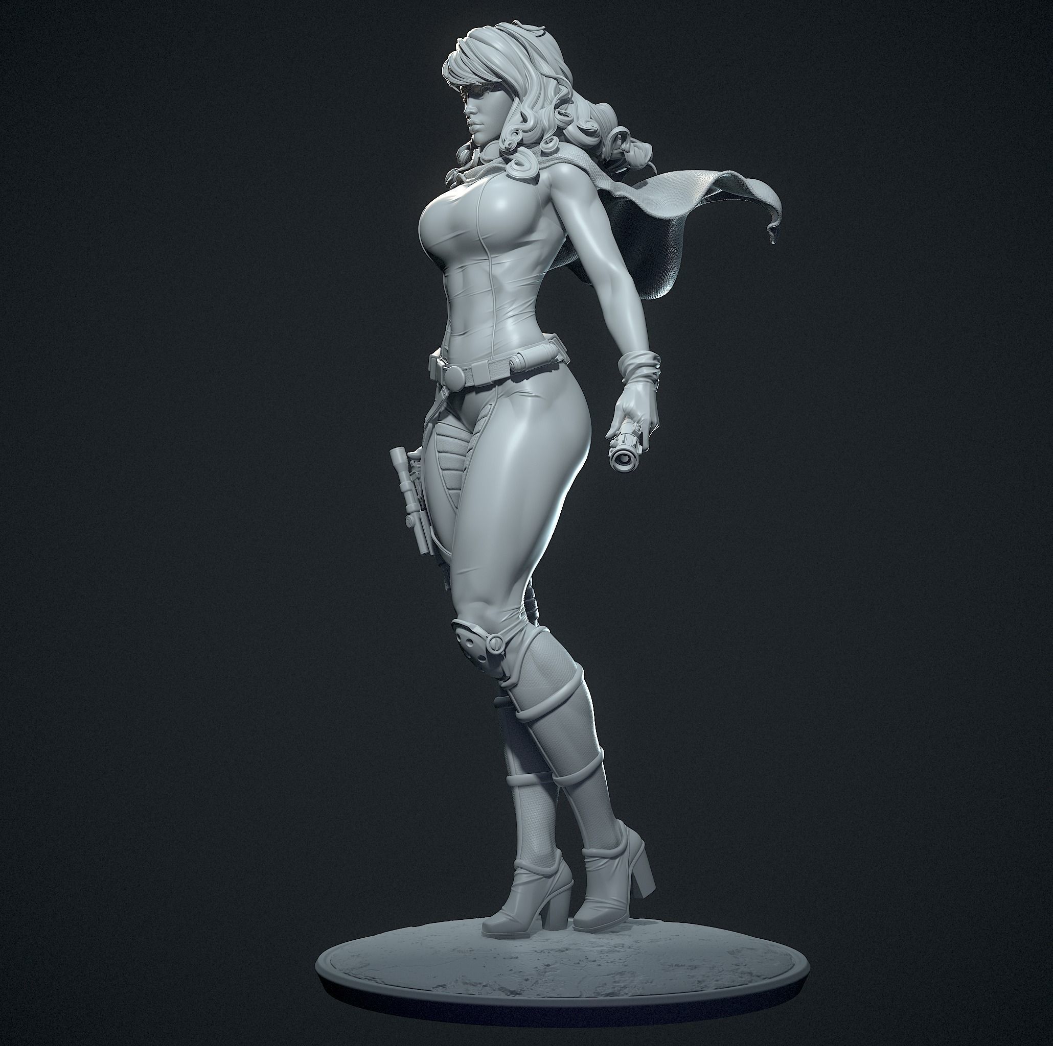 Mara Jade Skywalker with NSFW 3D print model_19
