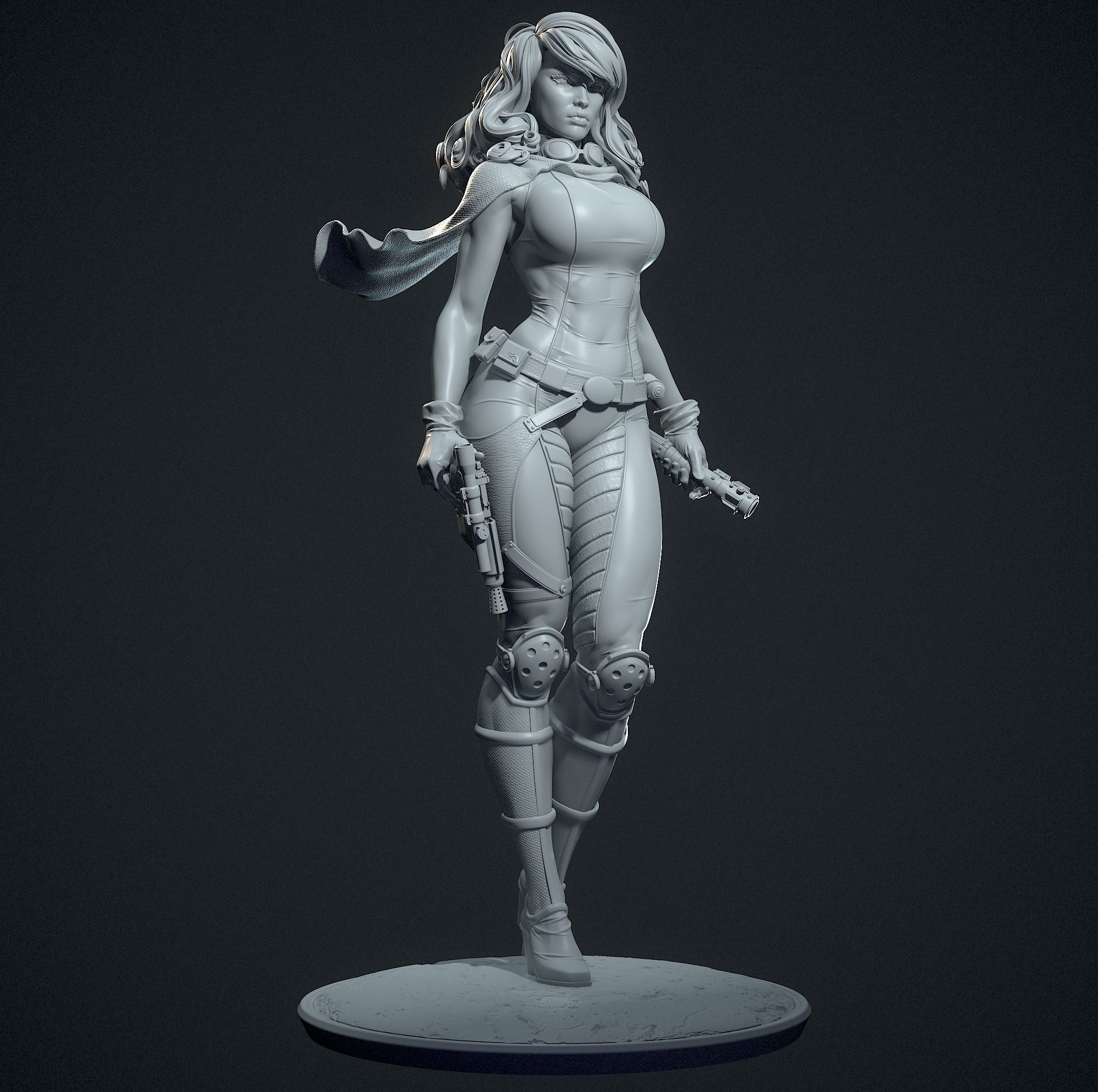 Mara Jade Skywalker with NSFW 3D print model_13