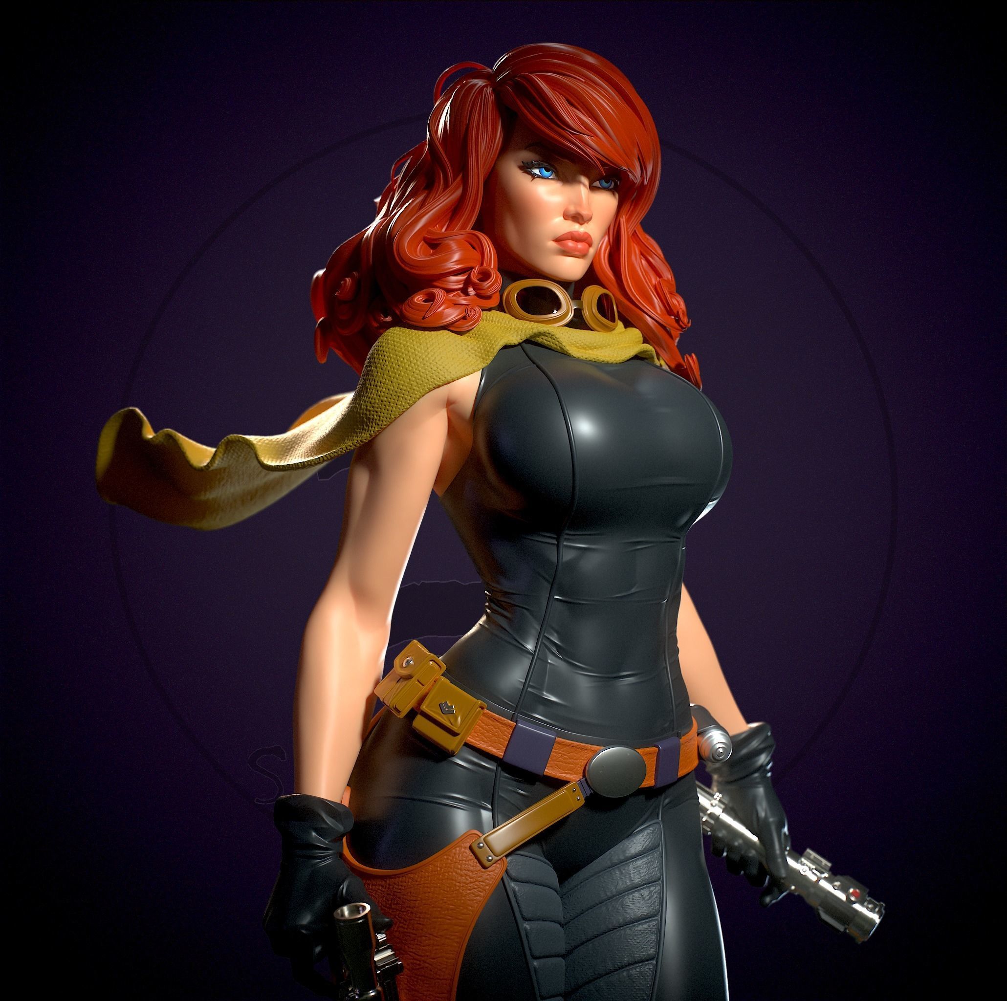 Mara Jade Skywalker with NSFW 3D print model_9