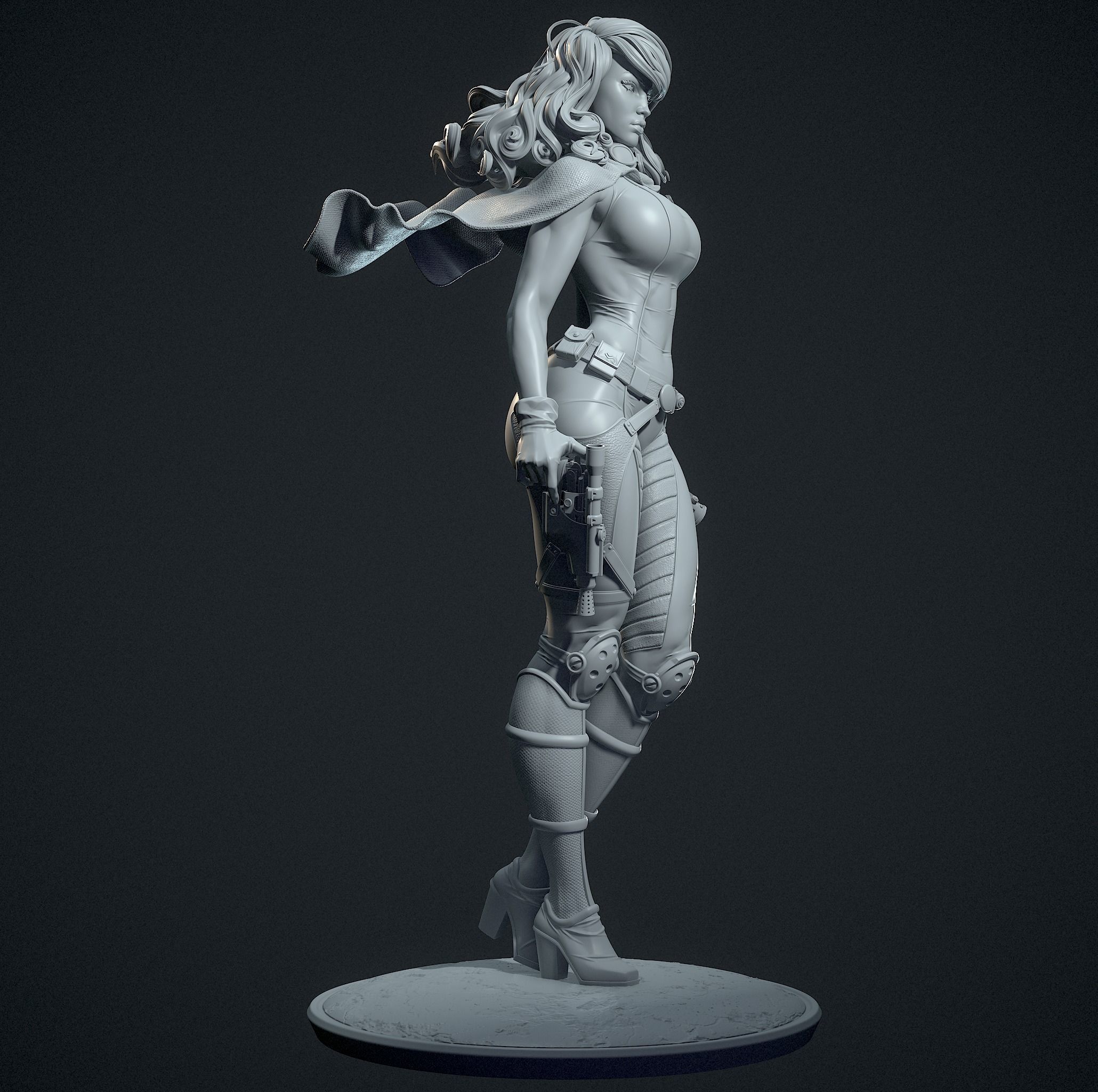 Mara Jade Skywalker with NSFW 3D print model_14