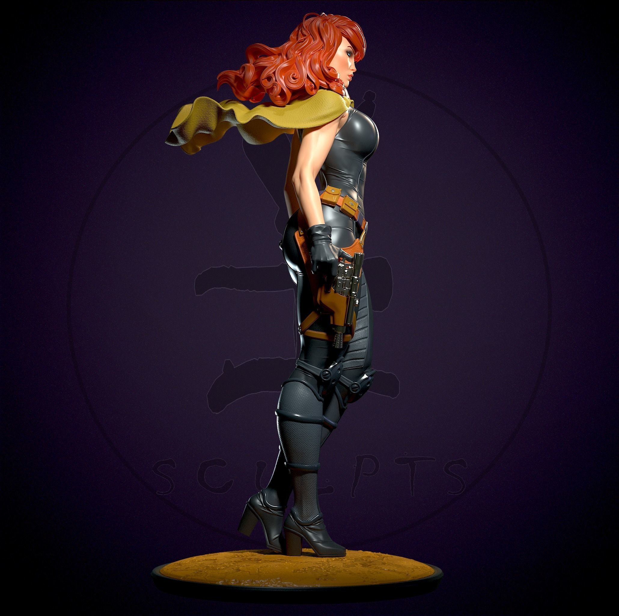 Mara Jade Skywalker with NSFW 3D print model_2