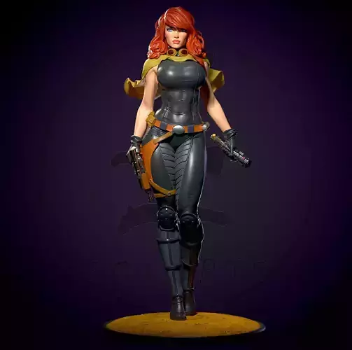 Mara Jade Skywalker with NSFW 3D print model