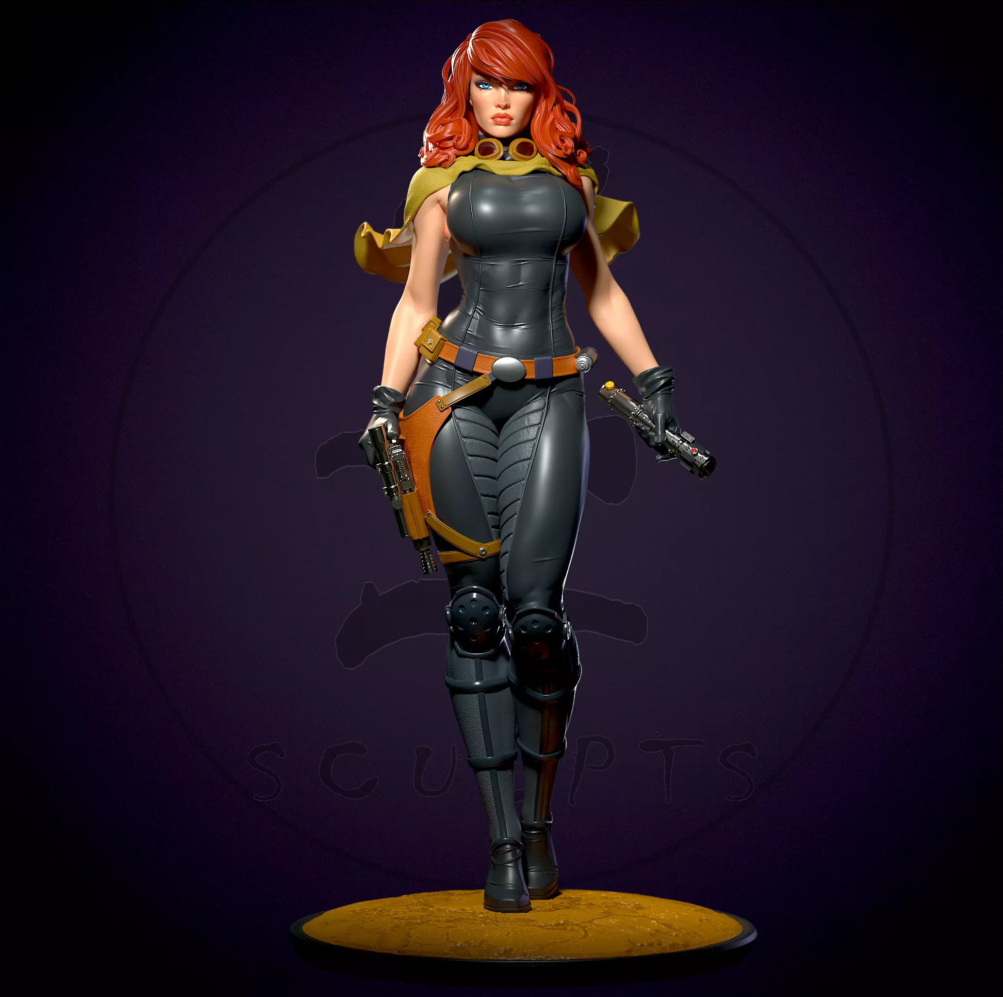 Mara Jade Skywalker with NSFW 3D print model_0