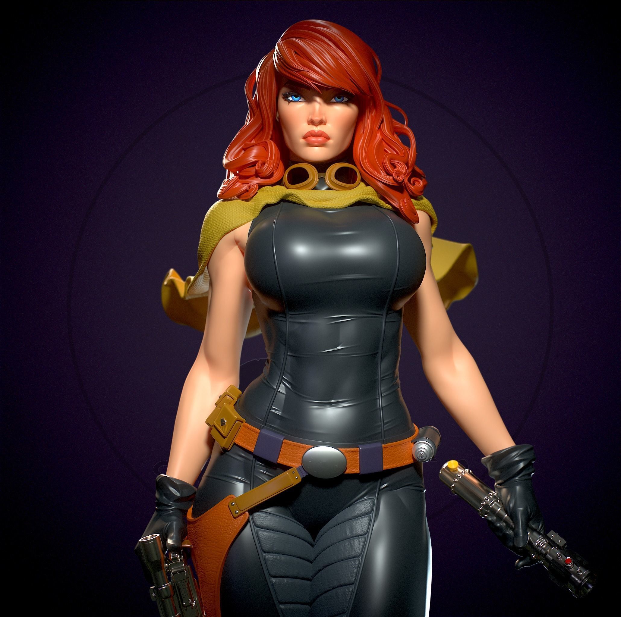Mara Jade Skywalker with NSFW 3D print model_8
