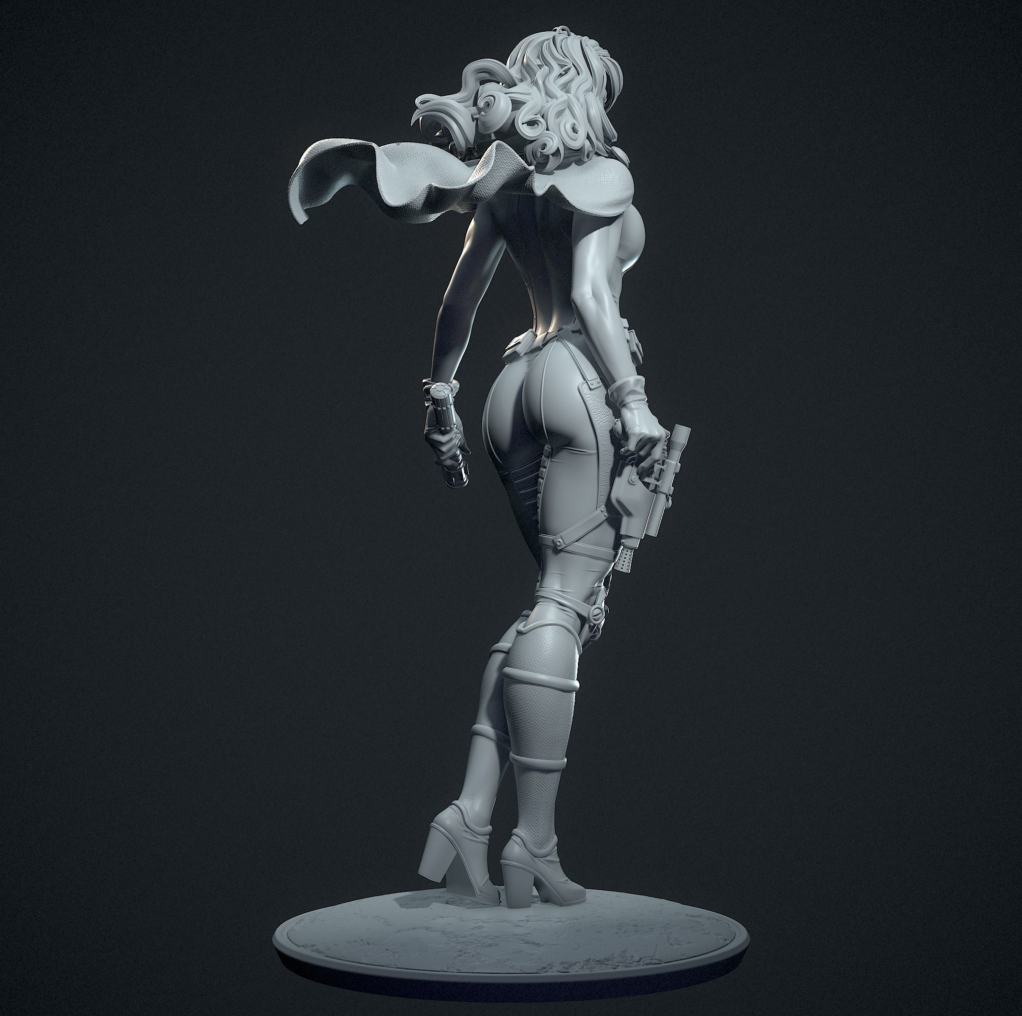 Mara Jade Skywalker with NSFW 3D print model_15
