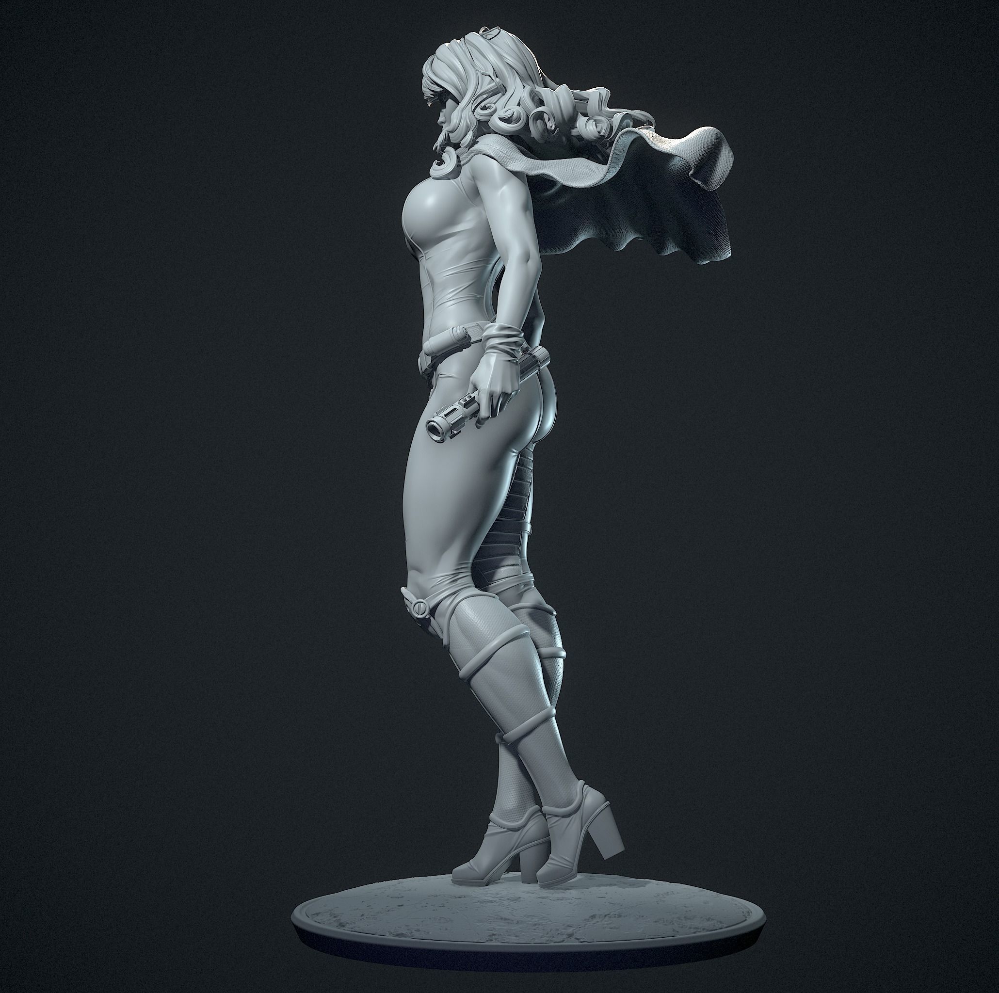 Mara Jade Skywalker with NSFW 3D print model_18