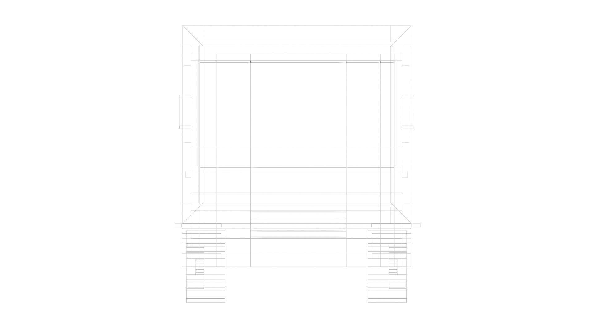 Low Poly Game Ready Truck Low-poly 3D model_31