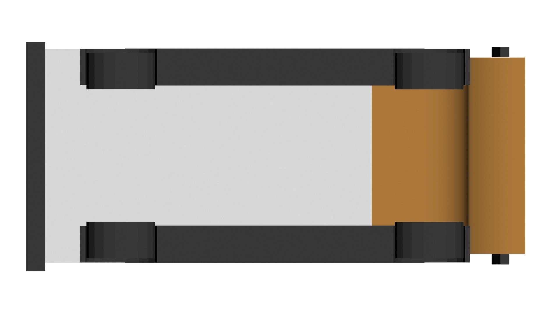 Low Poly Game Ready Truck Low-poly 3D model_12