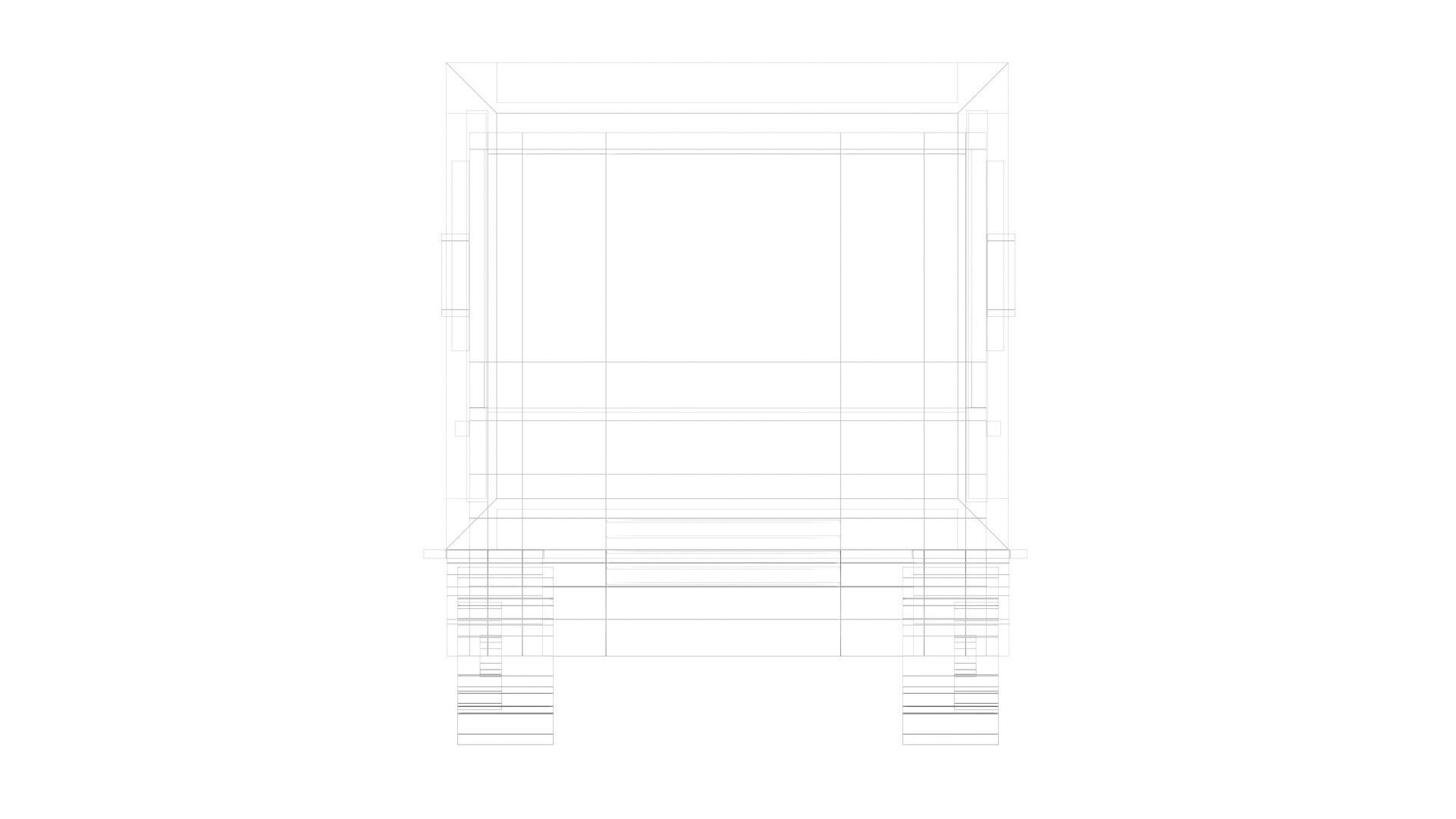 Low Poly Game Ready Truck Low-poly 3D model_30