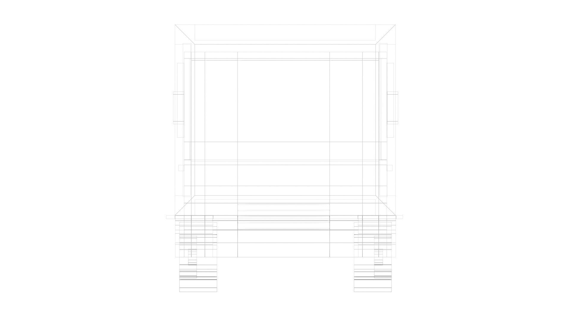 Low Poly Game Ready Truck Low-poly 3D model_26