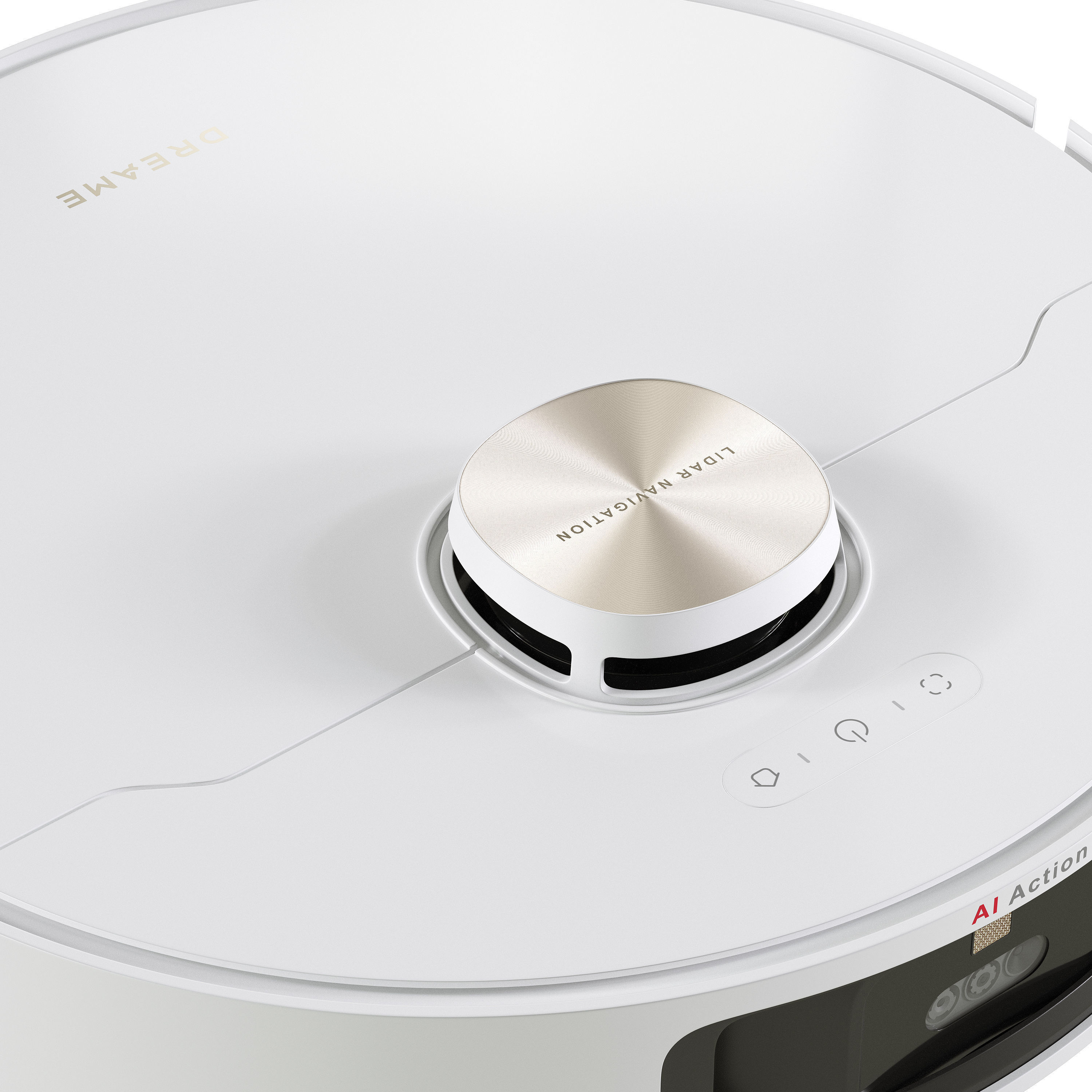 Dreame X40 Ultra Robot Vacuum Cleaner White 3D model_4