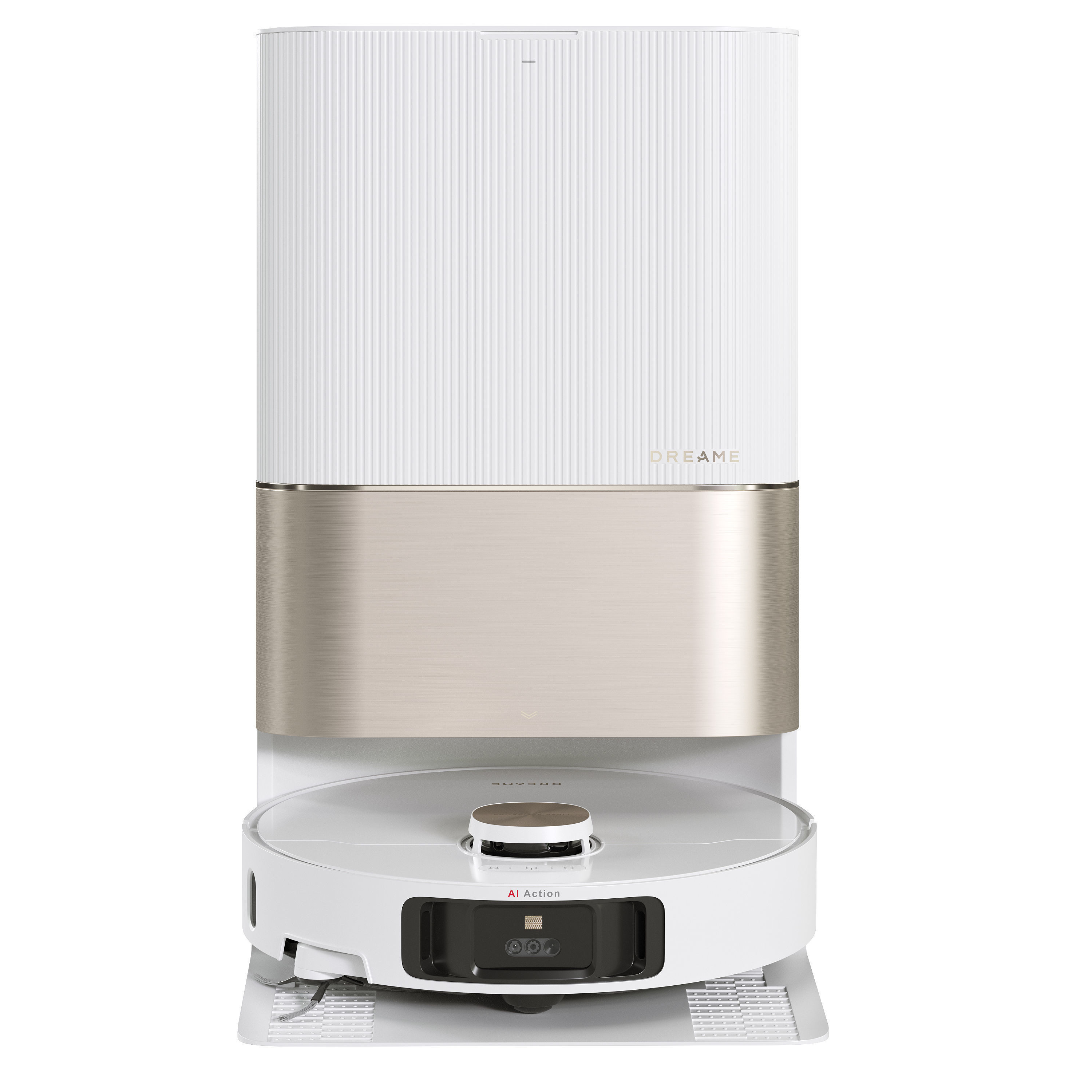 Dreame X40 Ultra Robot Vacuum Cleaner White 3D model_3