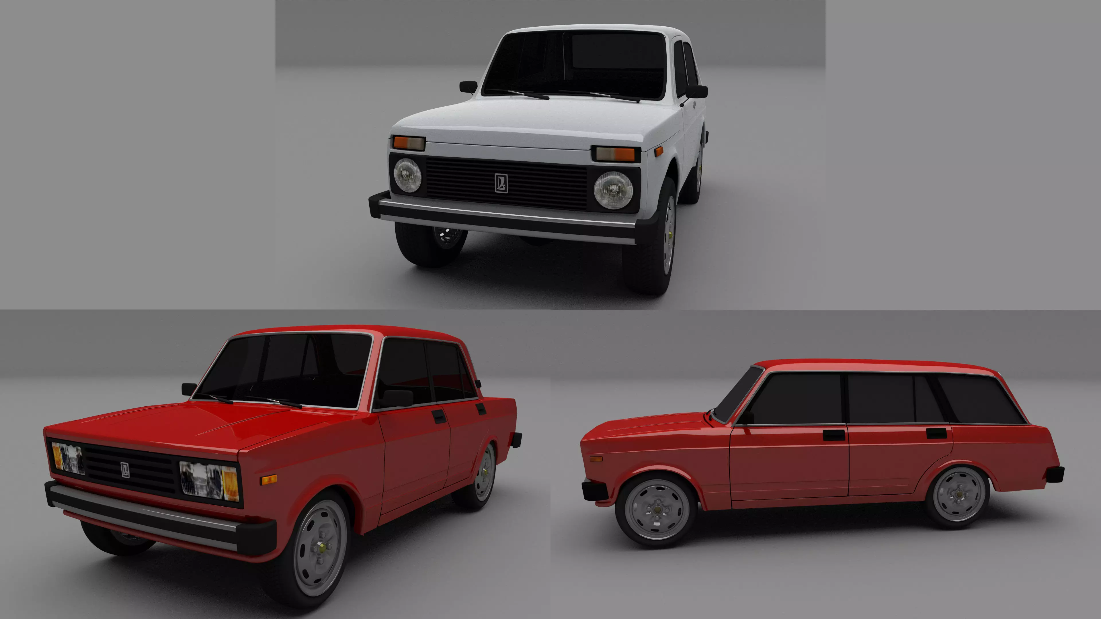 Lada Pack 3D model_0