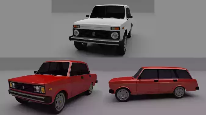 Lada Pack 3D model