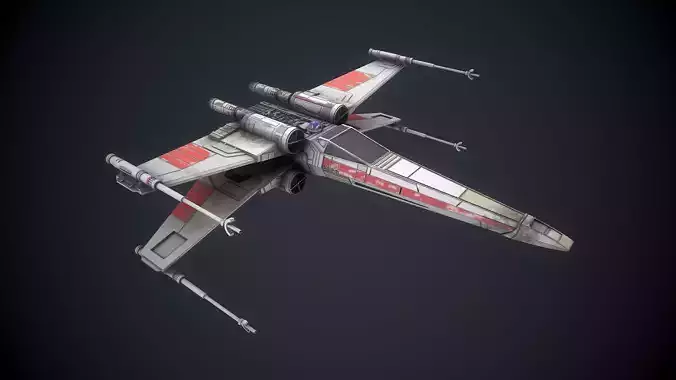X-Wing Starfighter 3D print model