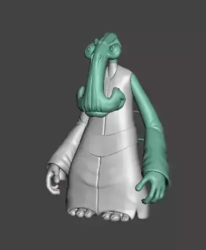 STL File 3D Ewoks Horville 3D Print Model 3D OBJ 3D print model