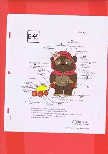 STL File 3D Ewoks Mookie 3D Print Model 3D OBJ 3D print model