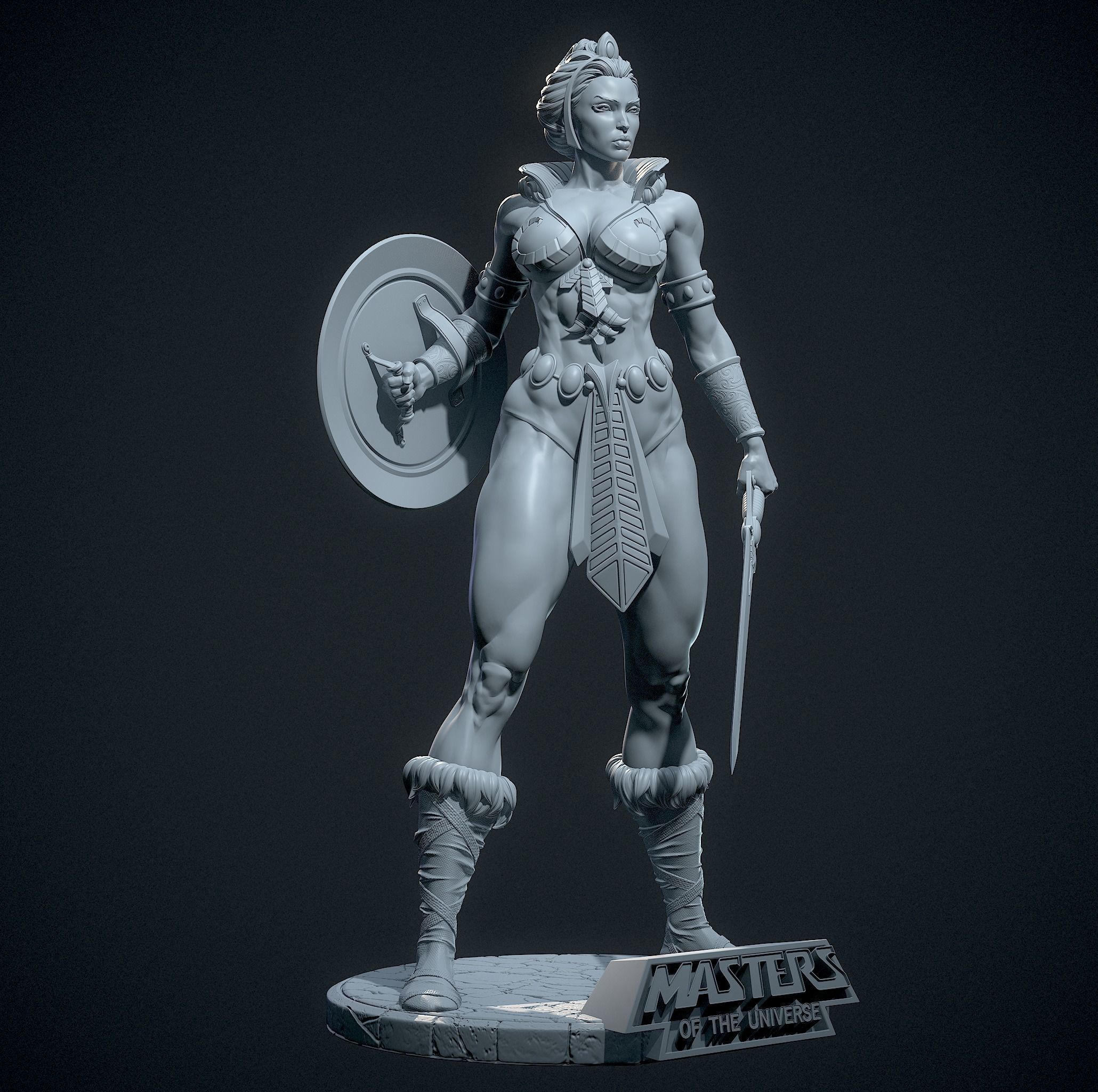 Teela Masters of the Universe with NSFW 3D print model_19