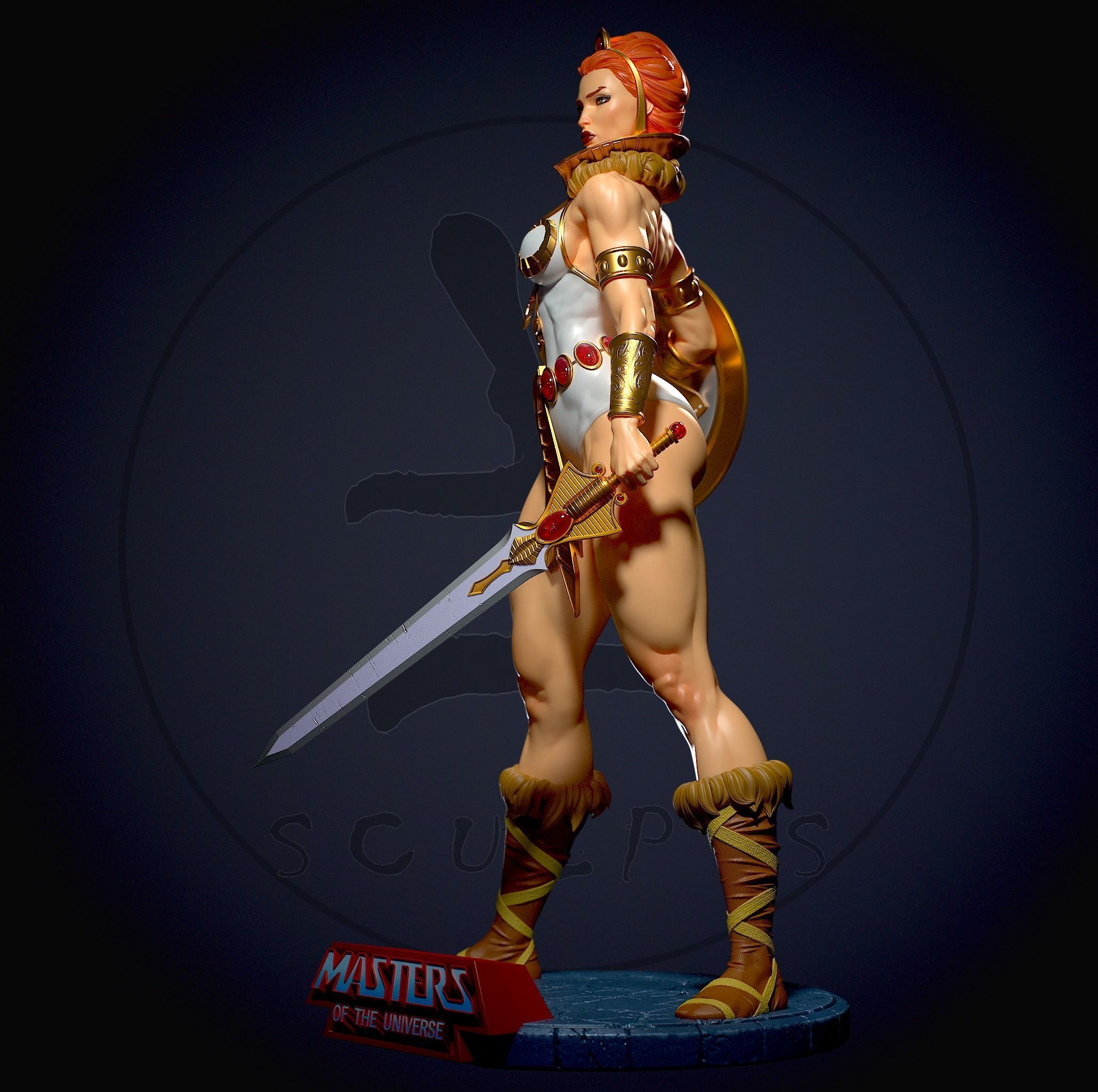 Teela Masters of the Universe with NSFW 3D print model_6