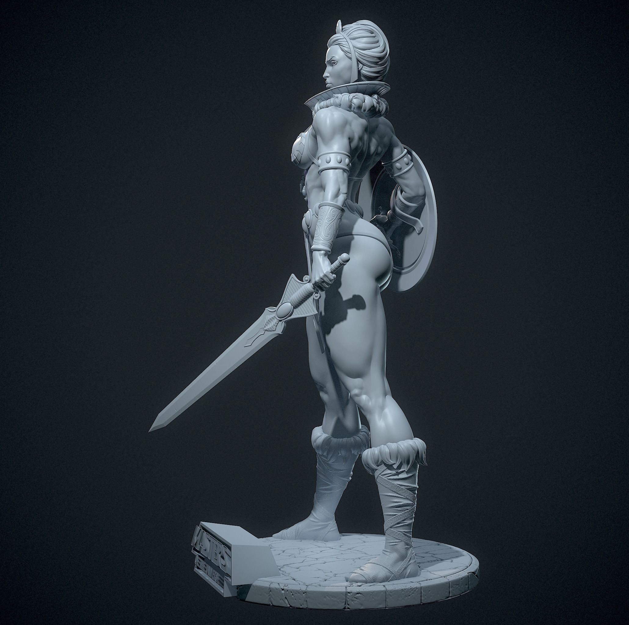 Teela Masters of the Universe with NSFW 3D print model_24
