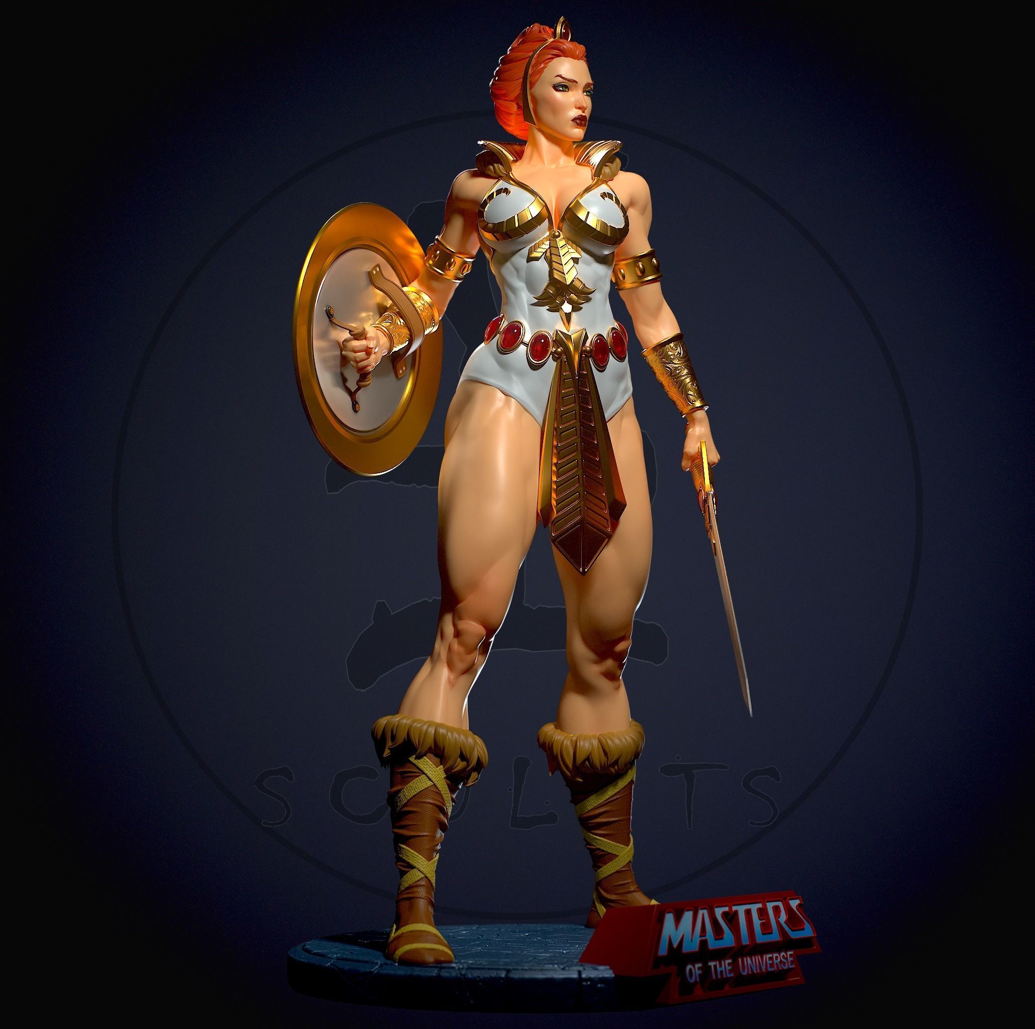 Teela Masters of the Universe with NSFW 3D print model_1