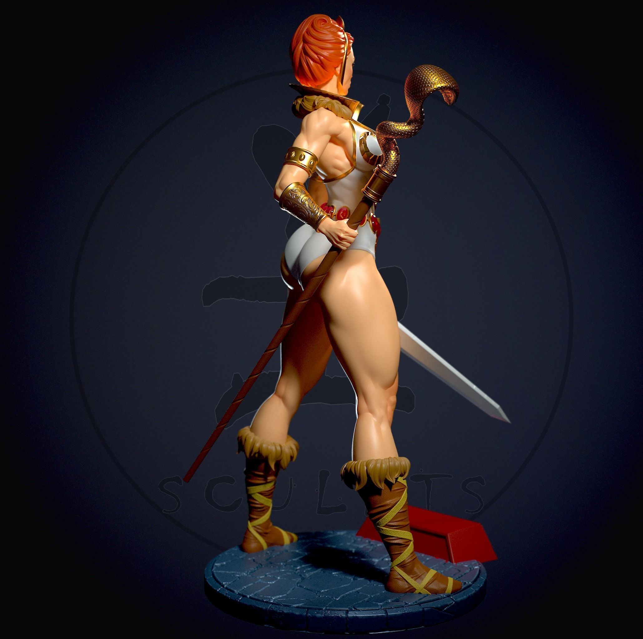 Teela Masters of the Universe with NSFW 3D print model_9