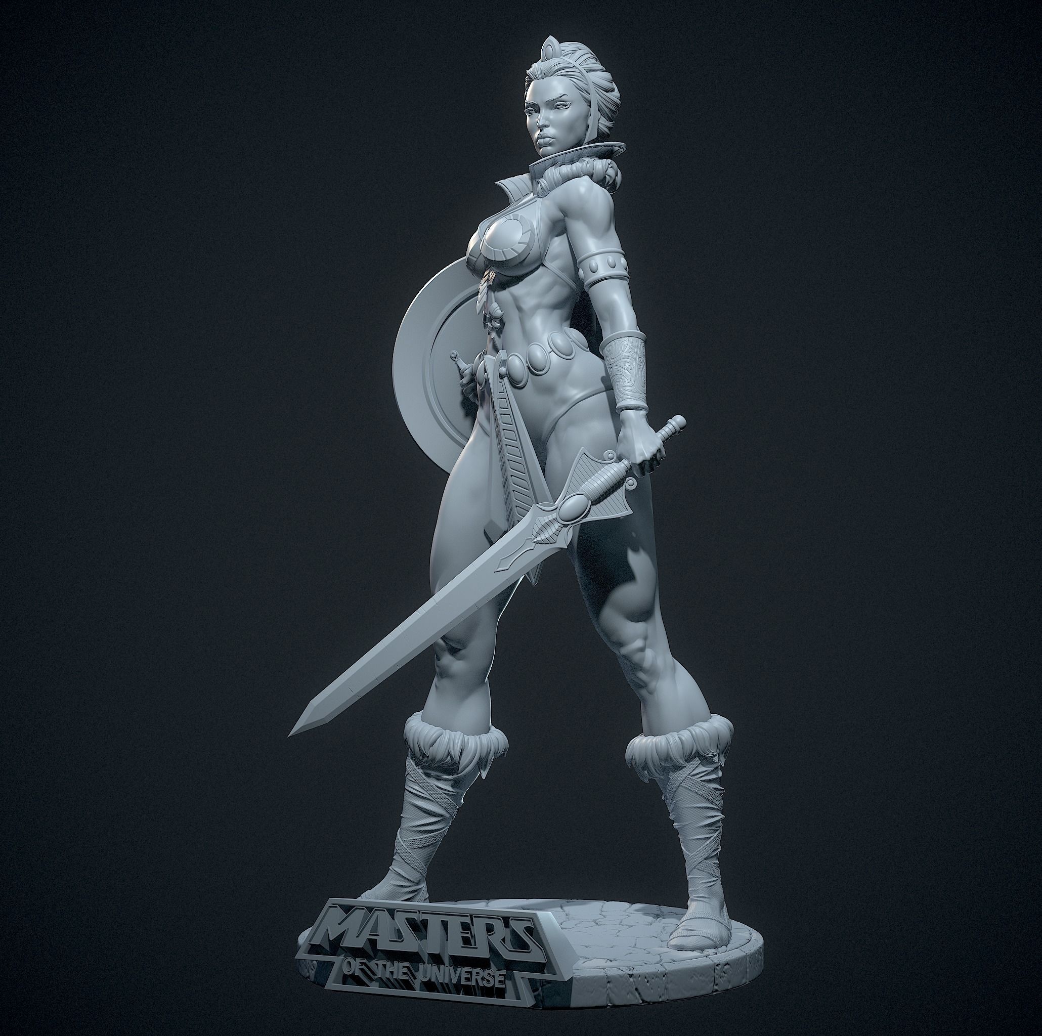 Teela Masters of the Universe with NSFW 3D print model_25