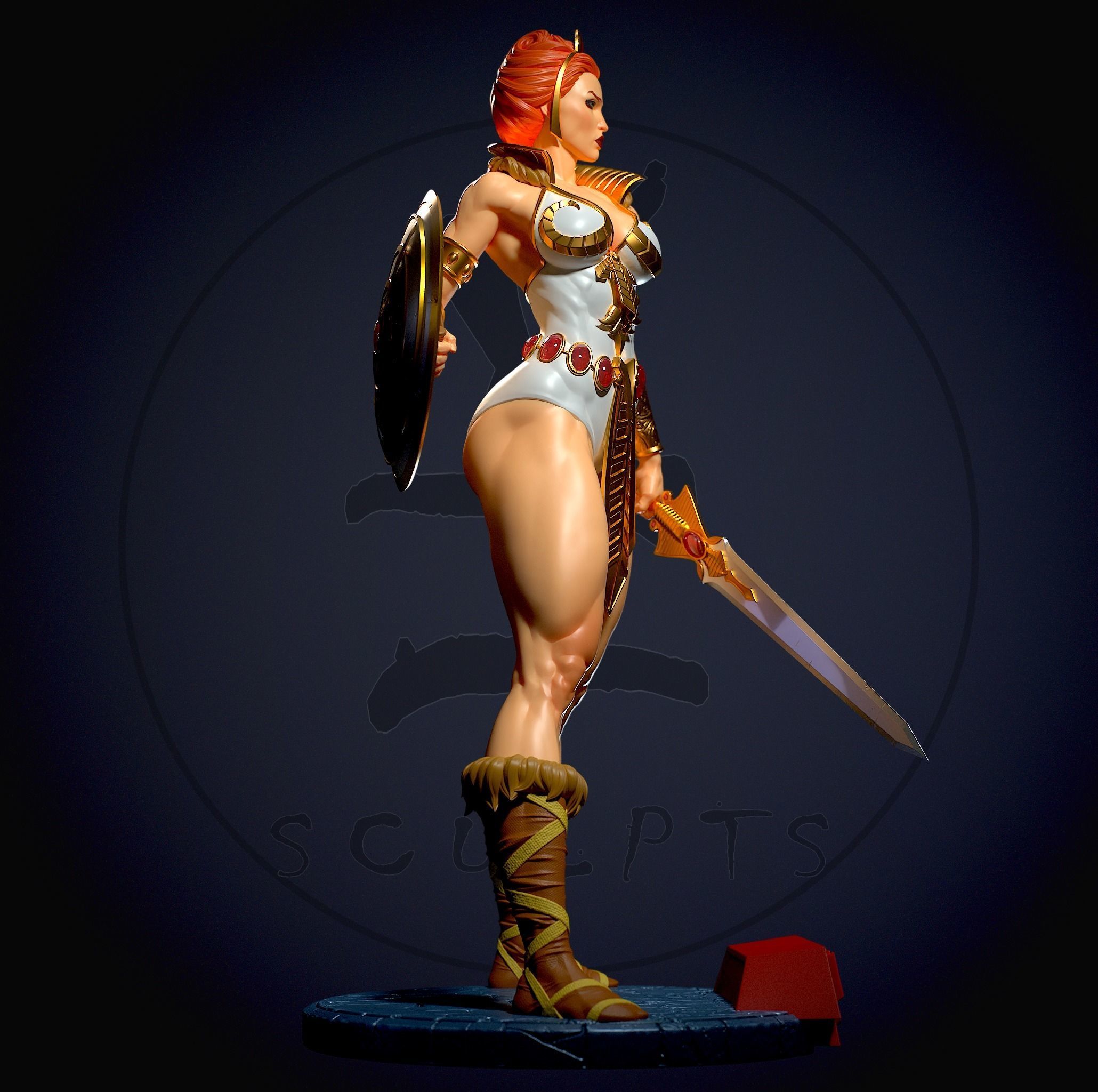 Teela Masters of the Universe with NSFW 3D print model_2