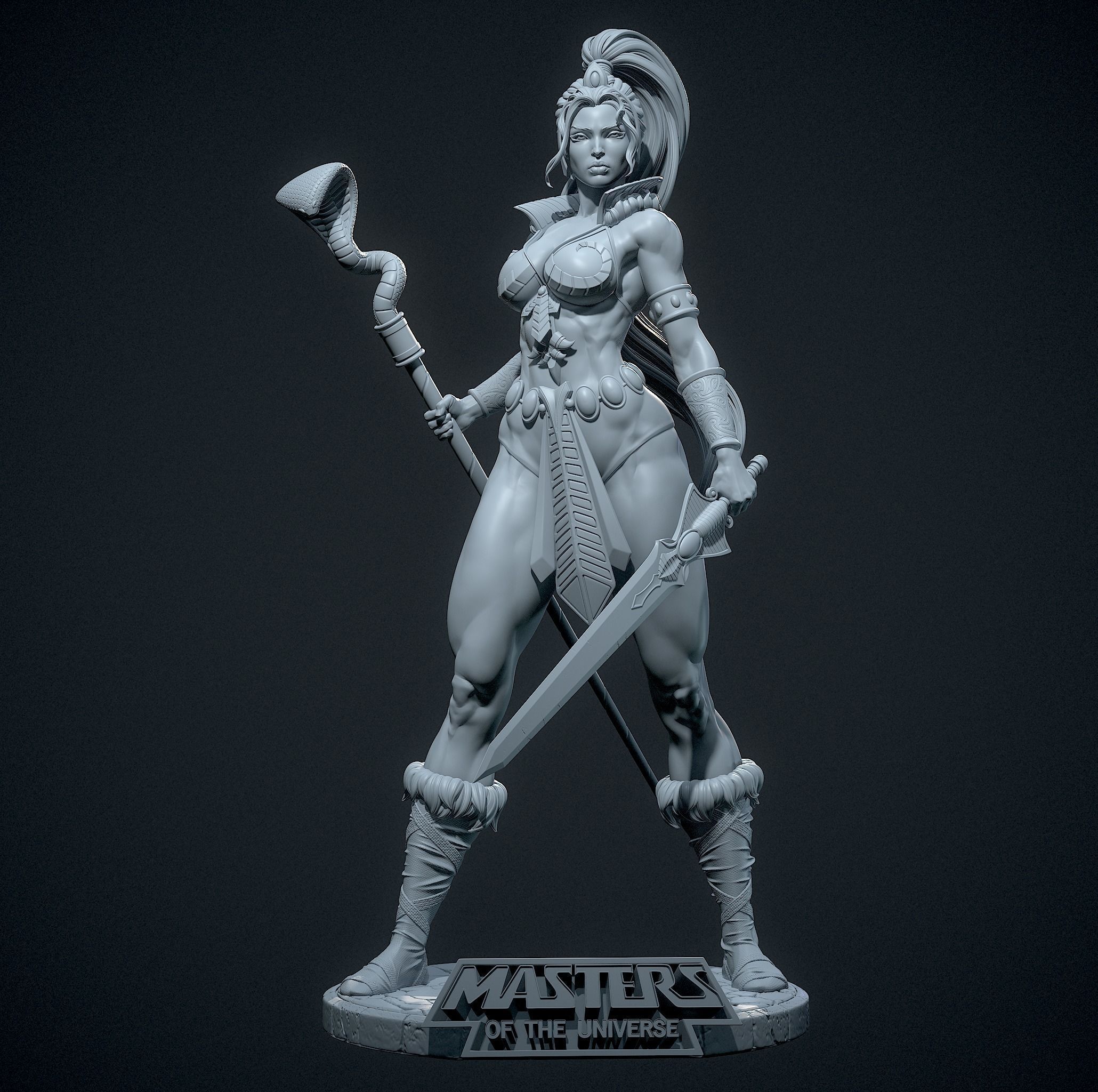 Teela Masters of the Universe with NSFW 3D print model_18